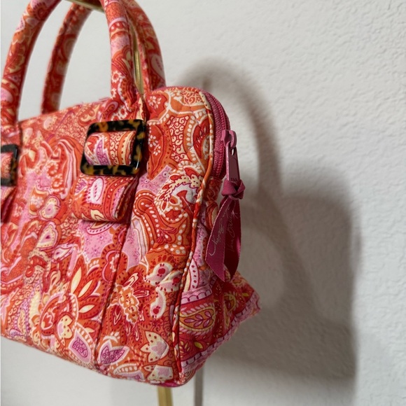 Vera Bradley paisley small handbag - Picture 3 of 7